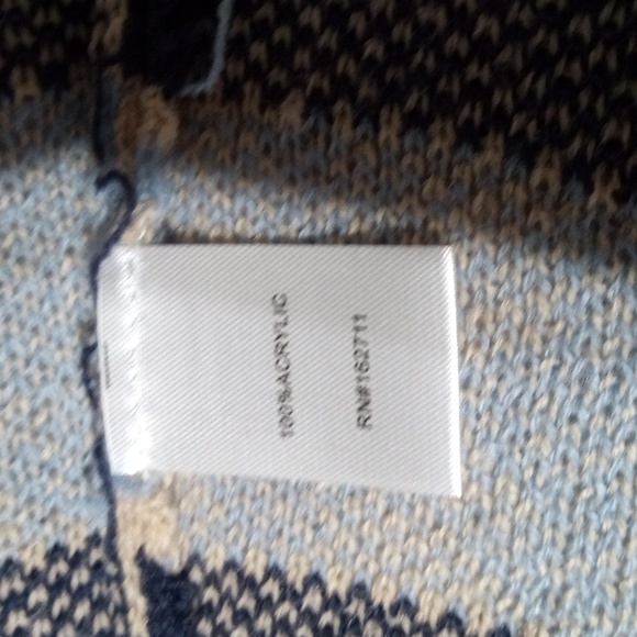 Marvelous Margeaux & Ellie fringed sweater, sz XL - Picture 7 of 13